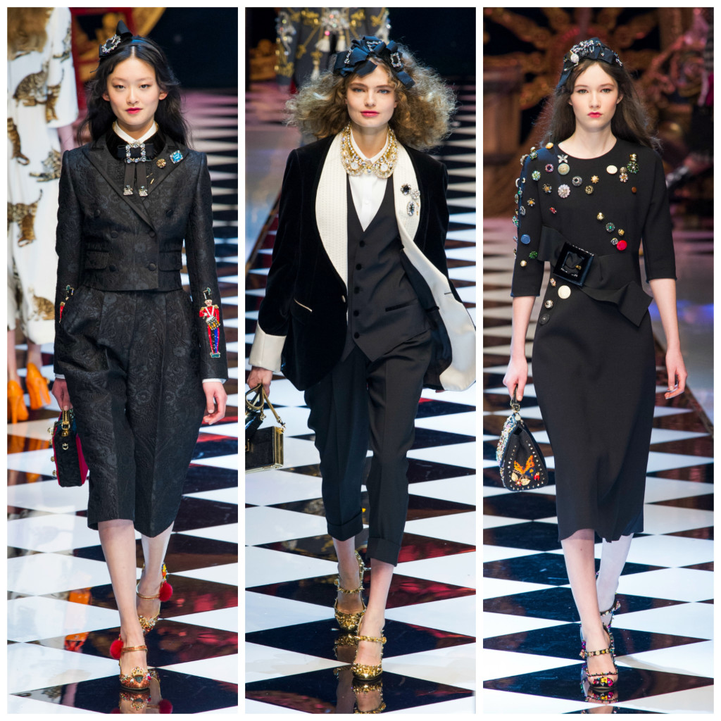 Dolce & Gabbana broches e emblemas