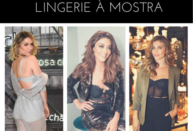 Lingerie à mostra